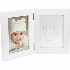 Dooky Luxury Memory Box Double Frame Handprint sada na odtlačok bábätka 1 ks vyobraziť