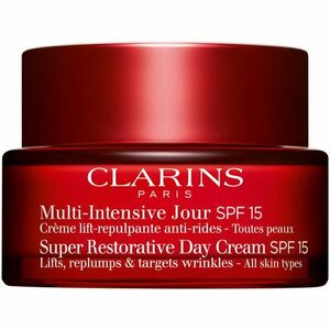 Clarins Super Restorative Day Cream SPF 15 denný krém pre všetky typy pleti SPF 15 50 ml vyobraziť