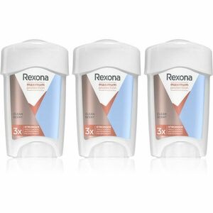 Rexona Maximum Protection Clean Scent krémový antiperspirant redukujúci potenie (výhodné balenie) vyobraziť