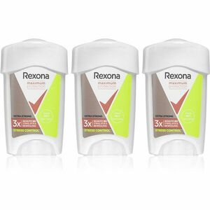 Rexona Maximum Protection Stress Control krémový antiperspirant redukujúci potenie(výhodné balenie) vyobraziť