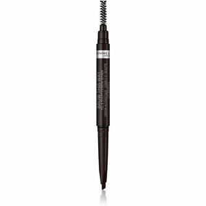 Rimmel Brow This Way ceruzka na obočie s kefkou 2 v 1 odtieň 004 Soft Black 0, 25 g vyobraziť