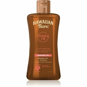 Hawaiian Tropic Glowing Oil Tanning telový olej na predĺženie doby opálenia 200 ml vyobraziť