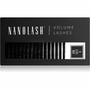 Nanolash Volume Lashes umelé mihalnice 0.05 D 6-13mm 1 ks vyobraziť