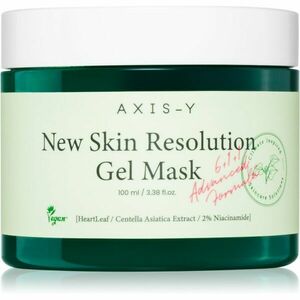 AXIS-Y 6+1+1 Advanced Formula New Skin Resolution Gel Mask upokojujúca gélová maska s chladivým účinkom 100 ml vyobraziť
