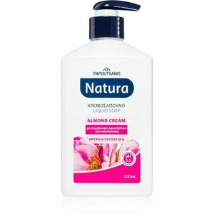PAPOUTSANIS Natura Almond Cream tekuté mydlo na ruky 300 ml vyobraziť