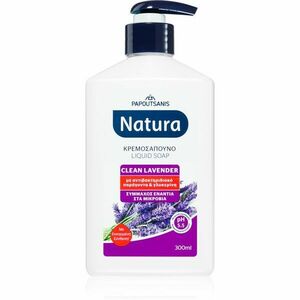 PAPOUTSANIS Natura Clean Lavender tekuté mydlo 300 ml vyobraziť