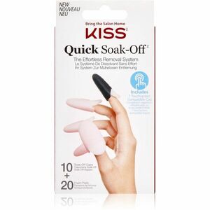 KISS Quick Soak-Off Remover Caps sada na nechty 30 ks vyobraziť