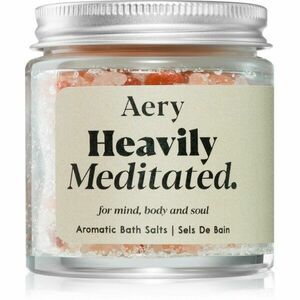 Aery Aromatherapy Heavily Meditated soľ do kúpeľa 120 g vyobraziť