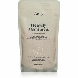 Aery Aromatherapy Heavily Meditated soľ do kúpeľa 375 g vyobraziť