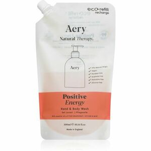 Aery Aromatherapy Positive Energy tekuté mydlo na ruky a telo náhradná náplň 300 ml vyobraziť