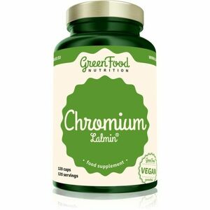 GreenFood Nutrition Chromium Lalmin® kapsuly na udržanie normálnej hladiny cukru v krvi 120 cps vyobraziť
