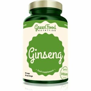 GreenFood Nutrition Ginseng kapsuly na udržanie vitality 90 cps vyobraziť