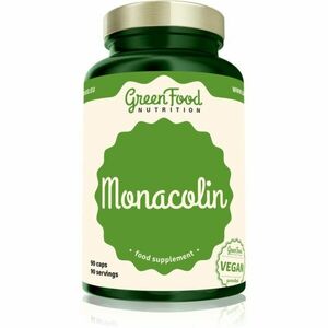 GreenFood Nutrition Monacolin kapsuly na udržanie normálnej hladiny cholesterolu 90 cps vyobraziť