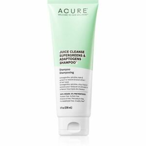 ACURE Juice Cleanse Supergreens & Adaptogens energizujúci šampón pre namáhané vlasy a vlasovú pokožku 236 ml vyobraziť
