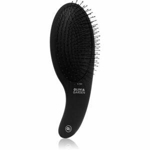 Olivia Garden Black Label CURVE Board&Nylon bristles kefa na vlasy pre jednoduché rozčesávanie vlasov Black 1 ks vyobraziť