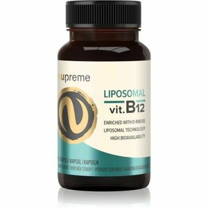 Nupreme Liposomal Vit. B12 kapsuly pre normálnu činnosť nervovej sústavy 30 cps vyobraziť