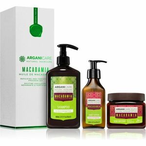 Arganicare Macadamia Repairing and Fortifying Program Set darčeková sada(pre suché a poškodené vlasy) vyobraziť