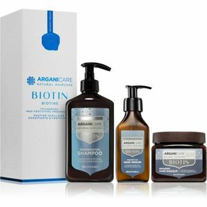 Arganicare Biotin Thickening and Fortifying Program Set darčeková sada(pre obnovenie hustoty vlasov) vyobraziť