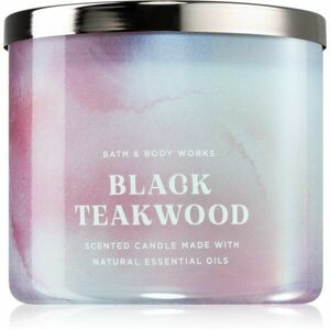 Bath & Body Works Black Teakwood vonná sviečka 411 g vyobraziť