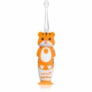 Brush Baby WildOnes WildOne elektrická zubná kefka + 2 náhradné hlavice pre deti Tiger 1 ks vyobraziť