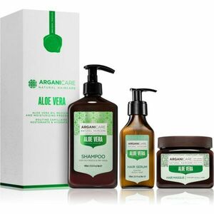 Arganicare Aloe vera Oil Reviving and Moisturizing Program Set darčeková sada(s hydratačným účinkom) vyobraziť