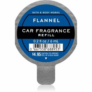 Bath & Body Works Flannel vôňa do auta náhradná náplň 6 ml vyobraziť