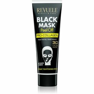 Revuele Black Mask Peel Off Pro-Colagen zlupovacia maska pre spevnenie pleti 80 ml vyobraziť