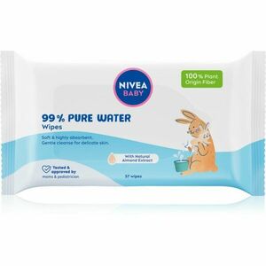 NIVEA BABY Pure Water osviežujúce vlhčené obrúsky 57 ks vyobraziť