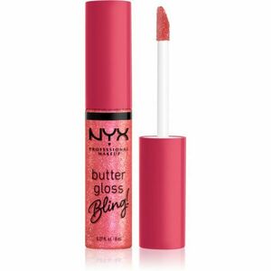 NYX Professional Makeup Butter Gloss Bling lesk na pery trblietavý odtieň 05 She Got Money 8 ml vyobraziť