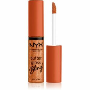 NYX Professional Makeup Butter Gloss Bling lesk na pery trblietavý odtieň 03 Pricey 8 ml vyobraziť