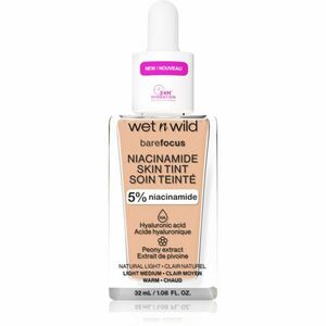 Wet n Wild Bare Focus Niacinamide Skin Tint ľahký hydratačný make-up odtieň Light 32 ml vyobraziť