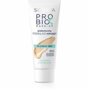Soraya Probio Make-up krycí make-up s prebiotikami odtieň 03 warm beige 30 ml vyobraziť