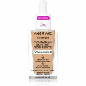 Wet n Wild Bare Focus Niacinamide Skin Tint ľahký hydratačný make-up odtieň Cream Beige 32 ml vyobraziť