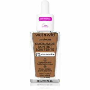 Wet n Wild Bare Focus Niacinamide Skin Tint ľahký hydratačný make-up odtieň Deep 32 ml vyobraziť