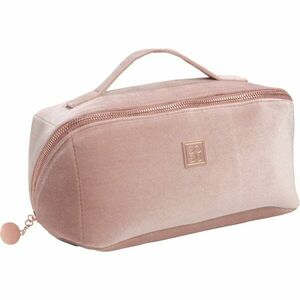 SOSU Cosmetics Luxury Velvet Vanity Bag kozmetická taška dámska veľká odtieň Nude 1 ks vyobraziť