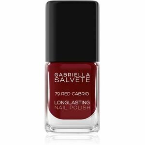 Gabriella Salvete Longlasting Enamel dlhotrvajúci lak na nechty s vysokým leskom odtieň 79 Red Cabrio 11 ml vyobraziť