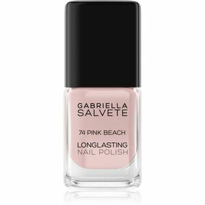 Gabriella Salvete Longlasting Enamel dlhotrvajúci lak na nechty s vysokým leskom odtieň 74 Pink Beach 11 ml vyobraziť