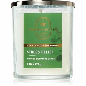 Bath & Body Works Stress Relief Eucalyptus & Spearmint vonná sviečka Stress Relief 227 g vyobraziť