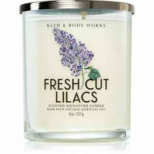 Bath & Body Works Fresh Cut Lilacs vonná sviečka 227 g vyobraziť