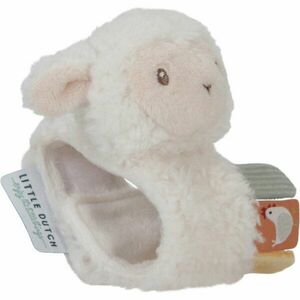 Little Dutch Little Farm Wrist Rattle Sheep hrkálka na ruku 1 ks vyobraziť
