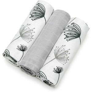 T-TOMI TETRA Cloth Diapers HIGH QUALITY látkové plienky Dandelions 70x70 cm 3 ks vyobraziť