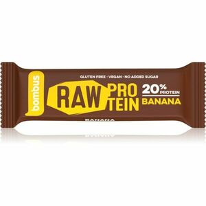 Bombus Raw Protein proteínová tyčinka príchuť Banana 50 g vyobraziť