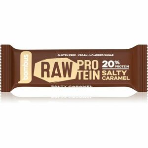 Bombus Raw Protein proteínová tyčinka príchuť Salty Caramel 50 g vyobraziť
