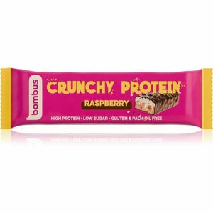 Bombus Crunchy Protein proteínová tyčinka príchuť Raspberry 50 g vyobraziť