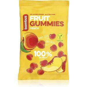 Bombus Fruit Gummies ovocné cukríky príchuť Peach 35 g vyobraziť