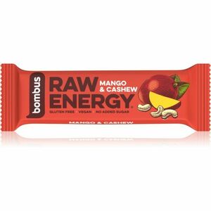 Bombus Raw Energy ovocná tyčinka príchuť Mango & Cashew 50 g vyobraziť