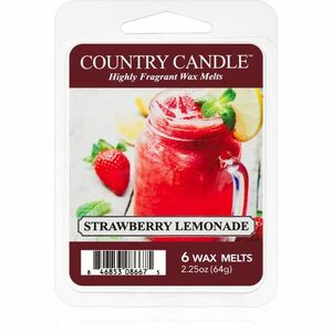 Country Candle Strawberry Lemonade vosk do aromalampy 64 g vyobraziť
