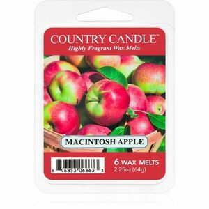 Country Candle Macintosh Apple vosk do aromalampy 64 g vyobraziť