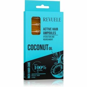 Revuele Coconut Oil Active Hair Ampoules sérum na vlasy pre výživu a hydratáciu 8x5 ml vyobraziť