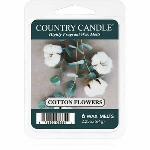 Country Candle Cotton Flowers vosk do aromalampy 64 g vyobraziť